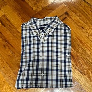 Men’s saddlebred long sleeve plaid button up